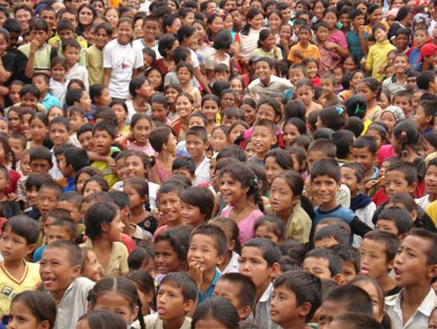 Crowd of Children